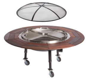 Reunion Grill fire pit and griddle
