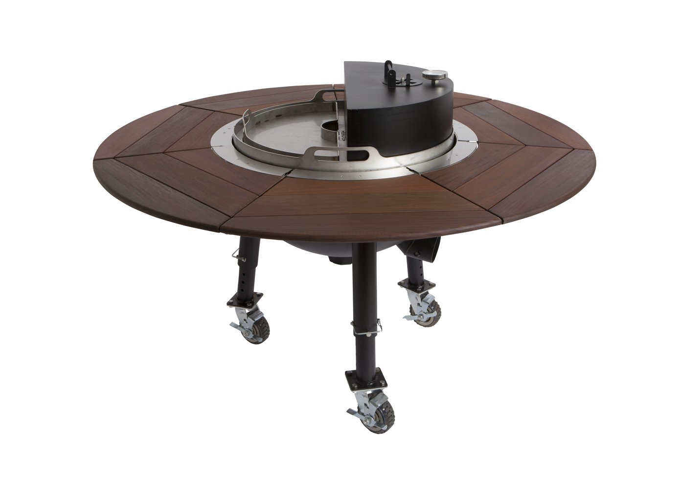 Tailgater Gather Grill Griddle Smoker Firepit Table