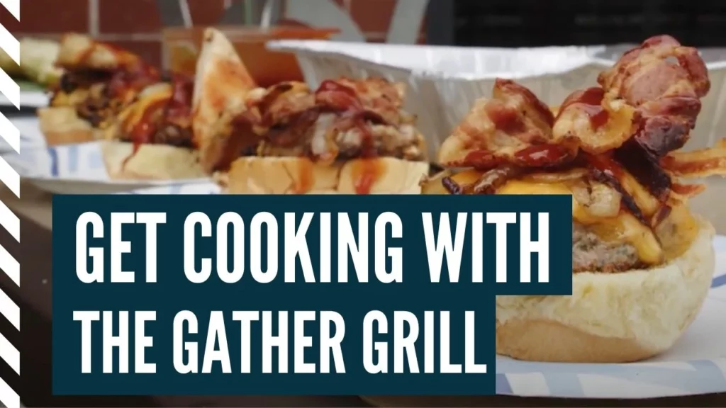 Chef Jarvis Cooking with Gather Grill