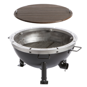 Pioneer Fire Pit with Lazy Susan Center