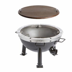 Tailgater Firepit with Lazy Susan center