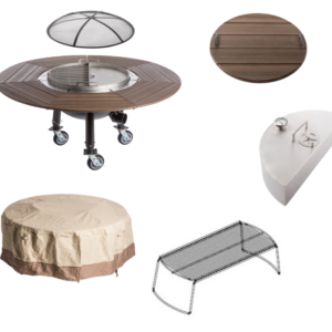 Tailgater Fire Pit Grill Bundle