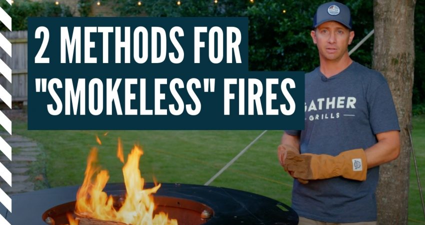 How to Build a Smokeless Fire