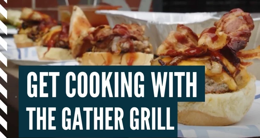 Chef Jarvis Cooking with Gather Grill